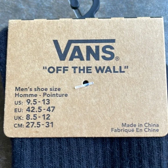 VANS “Off The Wall” Men’s socks - Picture 2 of 10